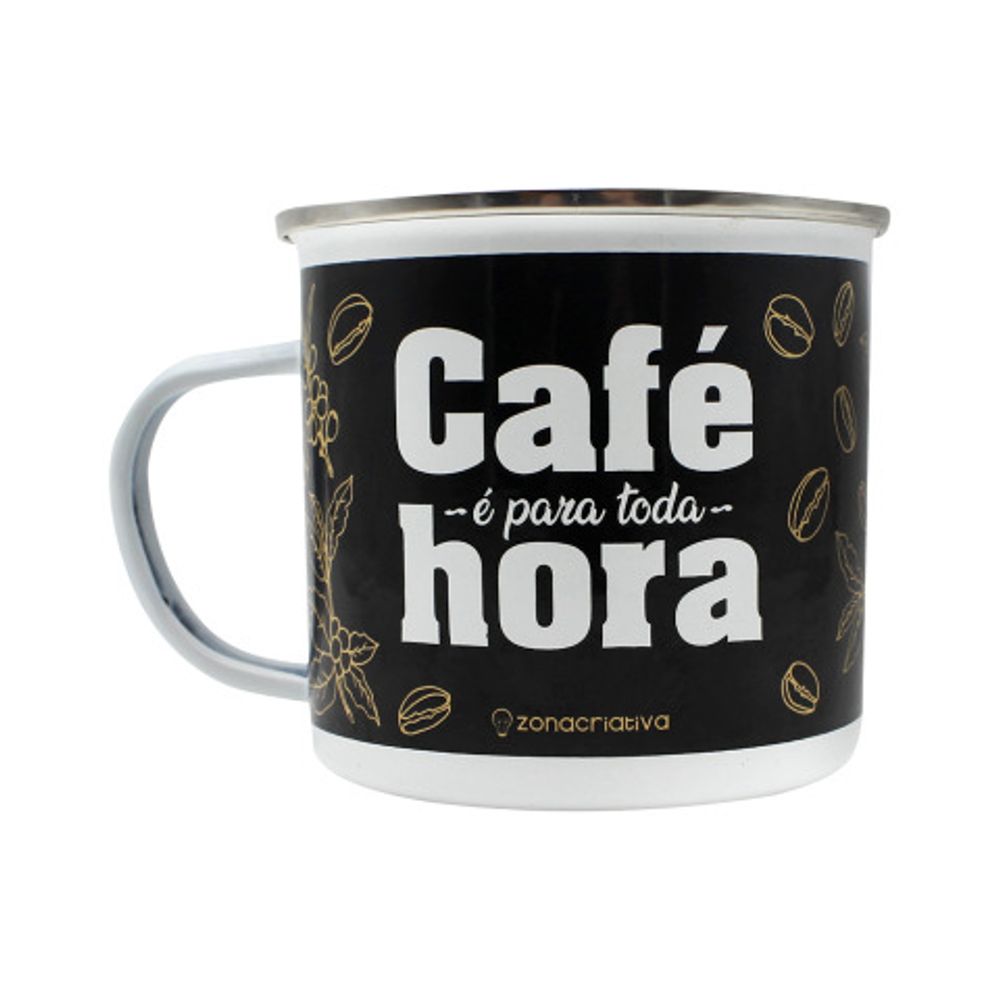 Caneca Cafe Toda Hora Funstock Presentes Criativos