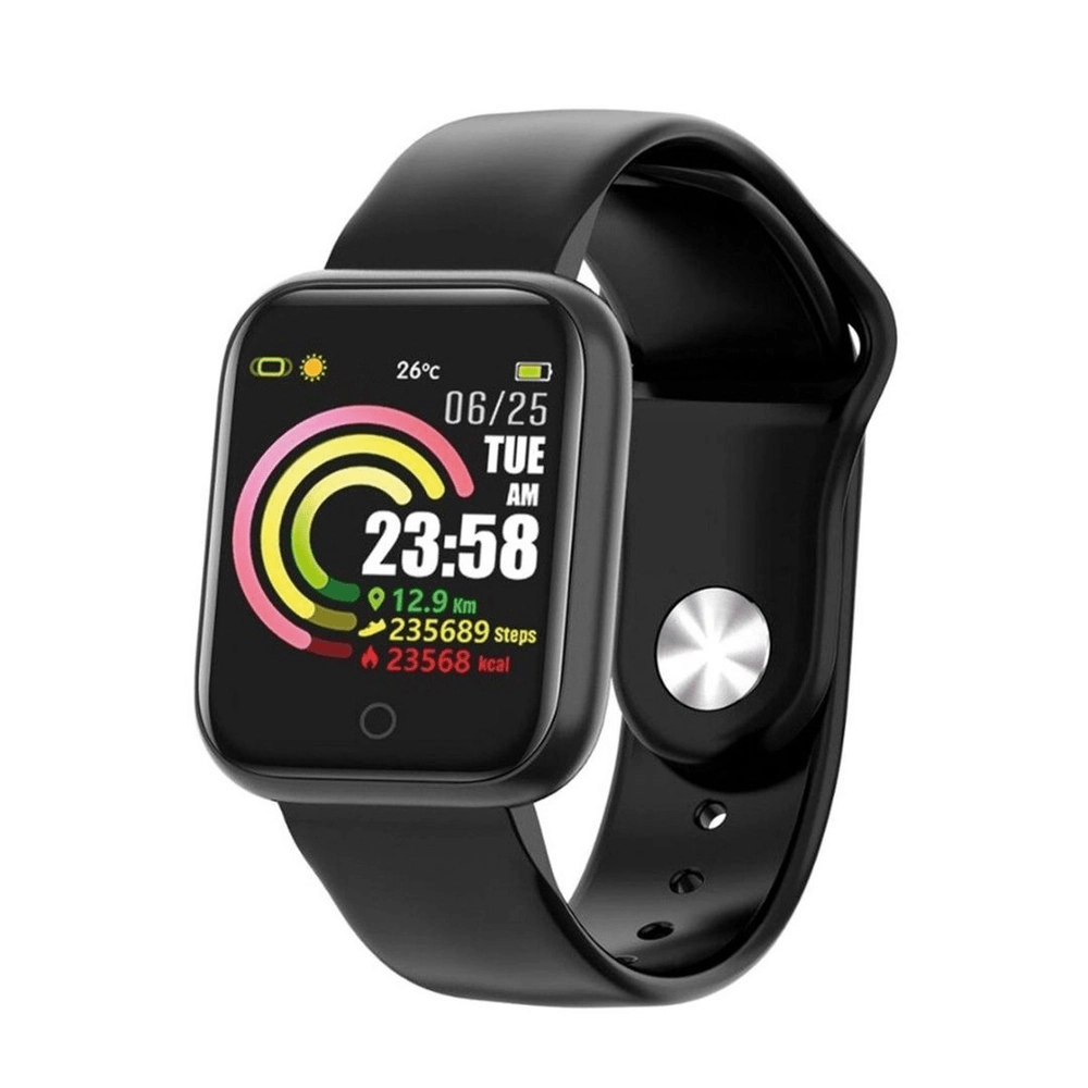 Pulseira Smartwatch Bluetooth 4.0 OEX ACE PS300 Preto Silicone a Prova d'Água Display LCD Colorido