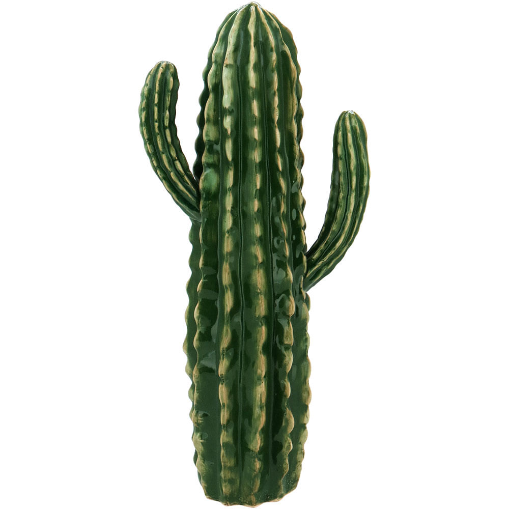 Cactus Cerâmica Verde Áridos 71X32X20Cm