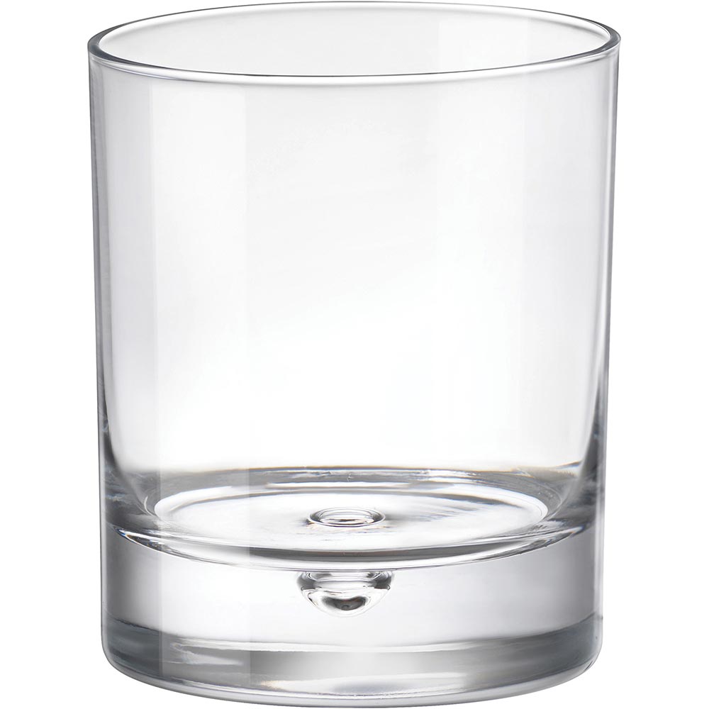 Copo Uísque Vidro Transparente 280Ml Bormioli Rocco Barglass 10X8X8Cm 6 Peças