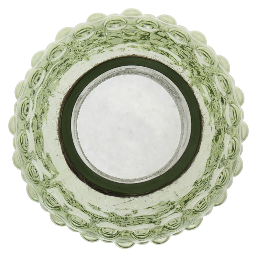 Garrafa Decorativa Vidro Verde Dijon 35X13X13Cm - 1