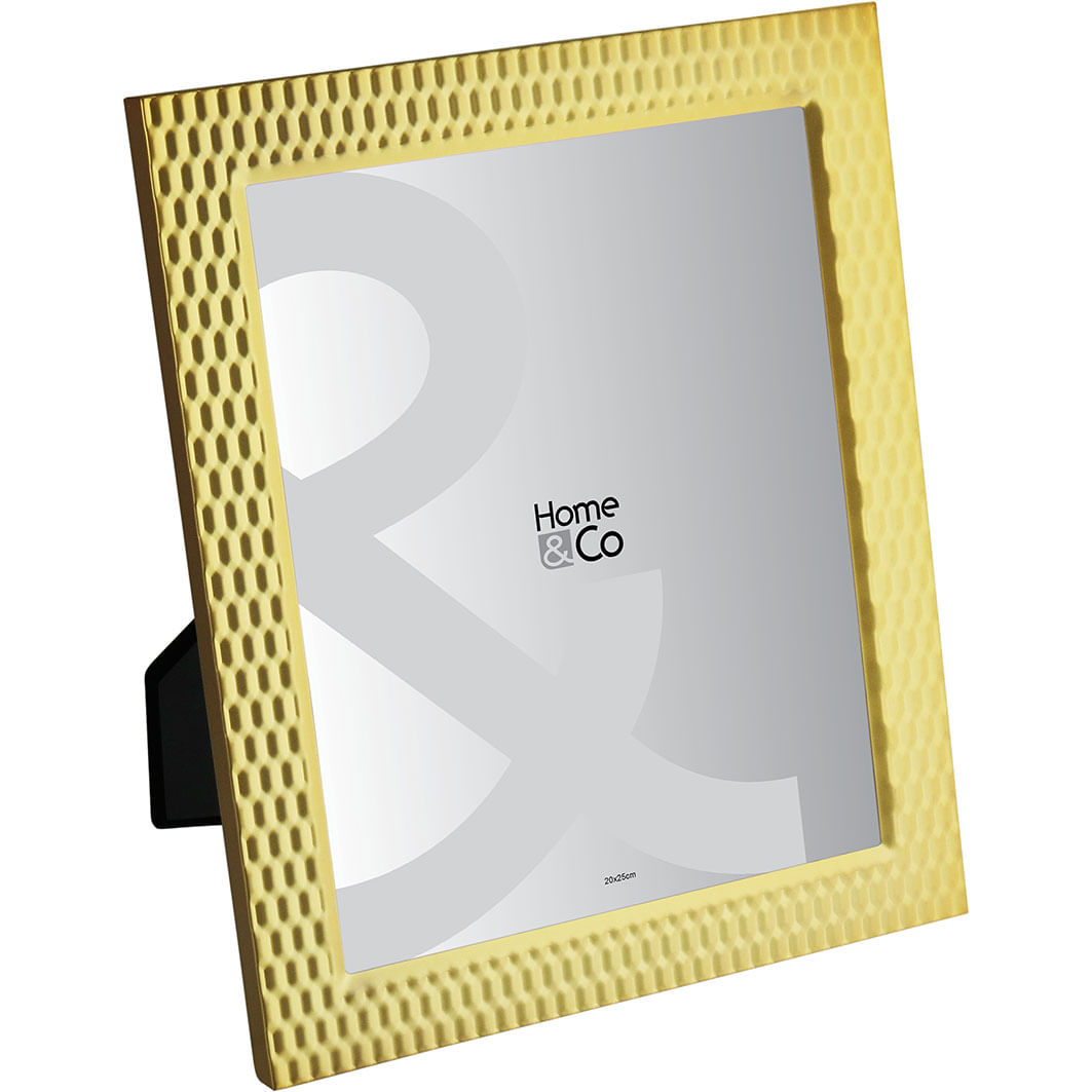 Porta-Retratos Metal Dourado 20X25 Home&Co Gold Rose 30X25X2Cm