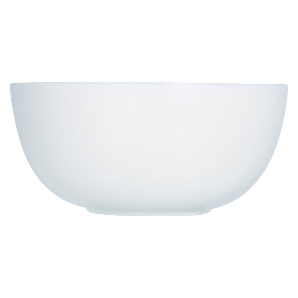 Saladeira Vidro Temperado Branco 2L Luminarc Diwali 9X21X21Cm