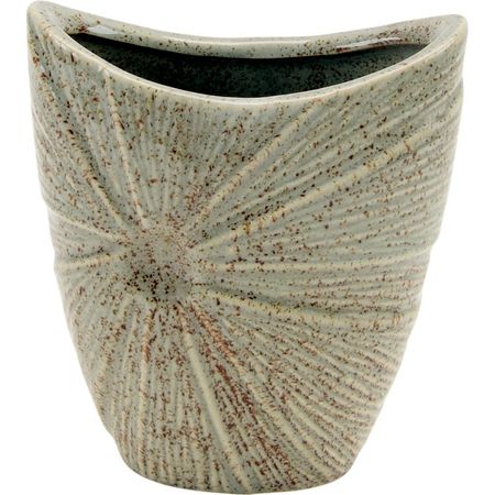 Vaso Cerâmica Marfim Home&Co Prune 20X17X9Cm
