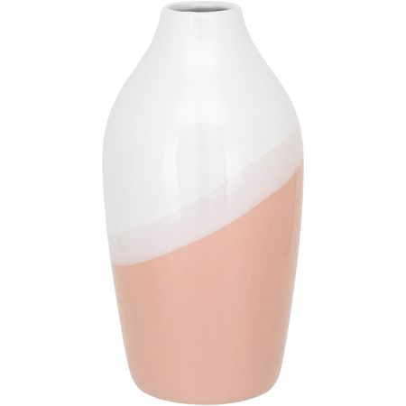 Vaso Cerâmica Rosa Daintree 22X11X11Cm