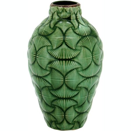 Vaso Cerâmica Verde Home&Co Luigi 24X14X14Cm