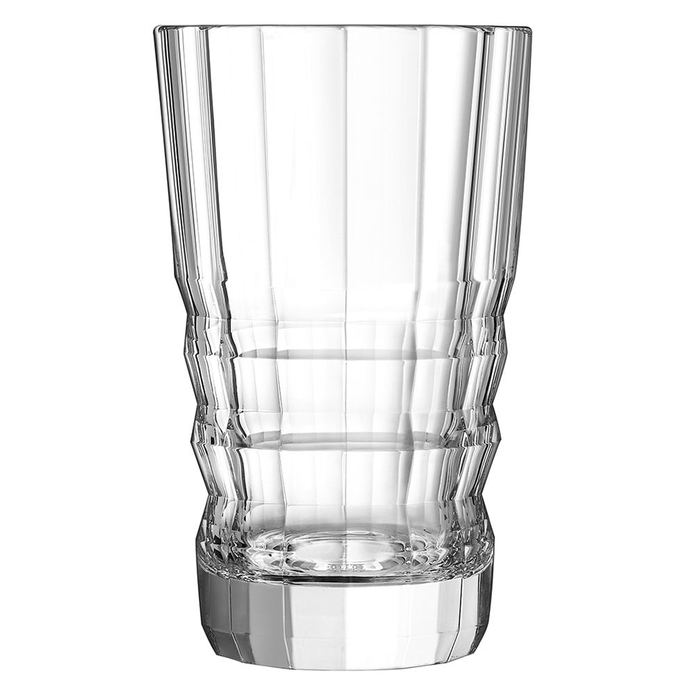 Vaso Cristal Transparente Architect 27X16X16Cm