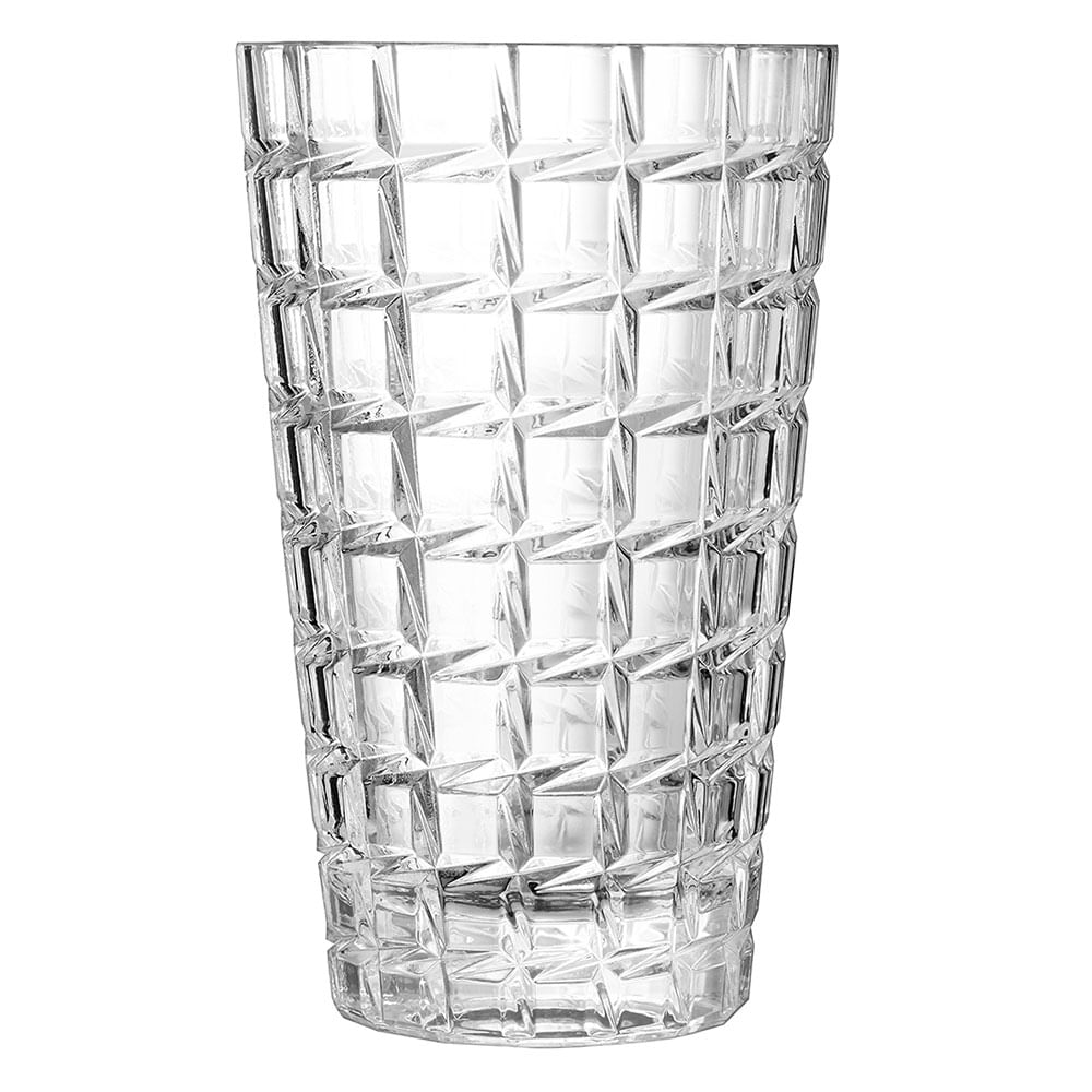 Vaso Cristal Transparente Collectionneur 27X17X17Cm