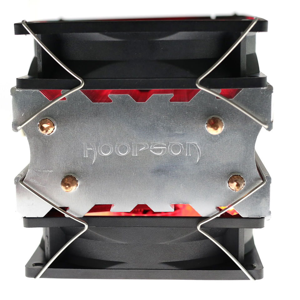 Cooler Gaming Hoopson Led Vermelho CL-190 - 3