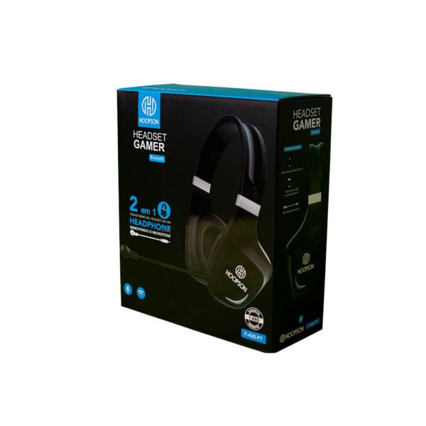 Headset Gamer Bluetooth Com Microfone Hoopson F400PT - 5