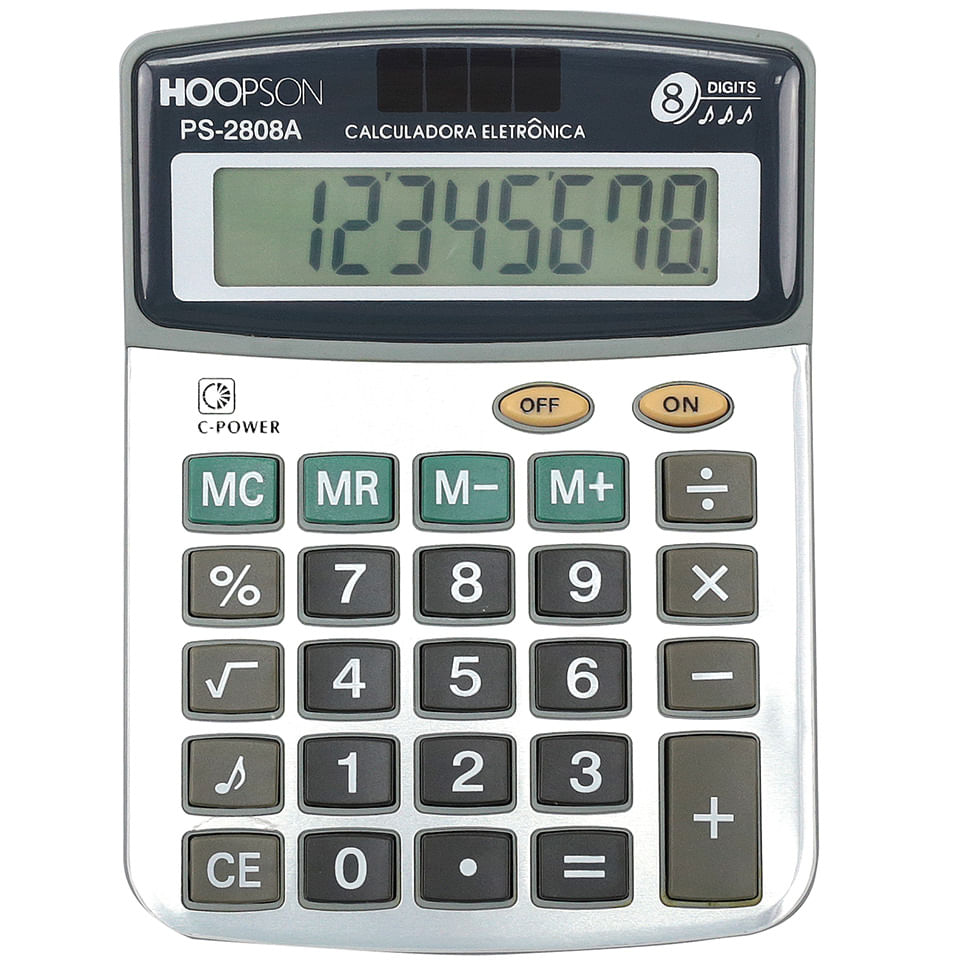 Calculadora Eletrônica Hoopson PS-2808A