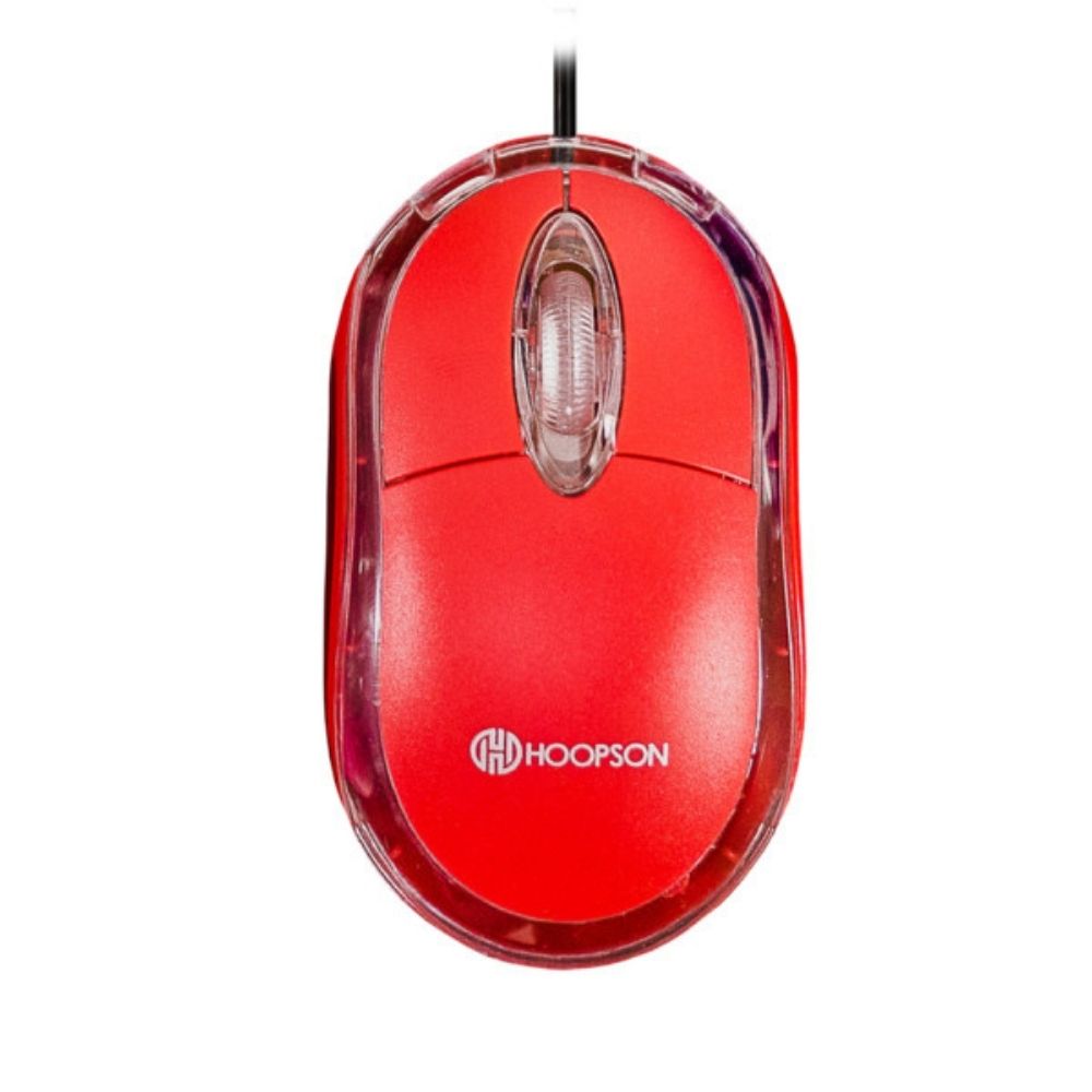Mouse óptico Office Hoopson MS-035 Vermelho