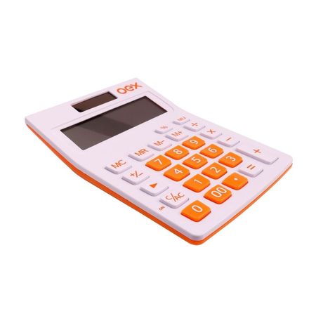 Calculadora De Mesa Oex Classic Cl200 - 10 Digitos Branco