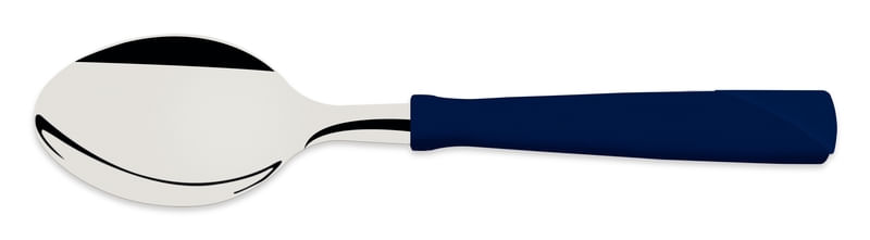 Conjunto Colher Cha Inox 12 Peças New K Azul Tramontina - 1