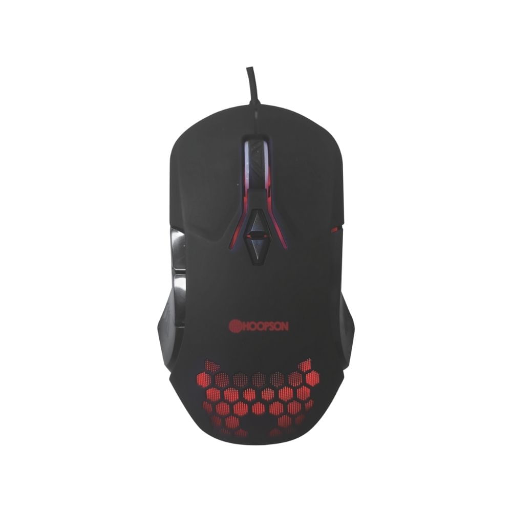 Mouse Gamer Hoopson Omron/Avago DPI com Led RGB Preto MSG-203