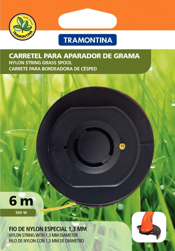 Carretel Fio Nylon 1,3Mm 6M Tramontina