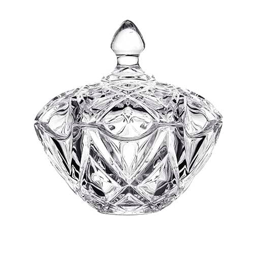 Bomboniere De Cristal Ecológico Transparente Ice 19  Cm - Studio Crystal