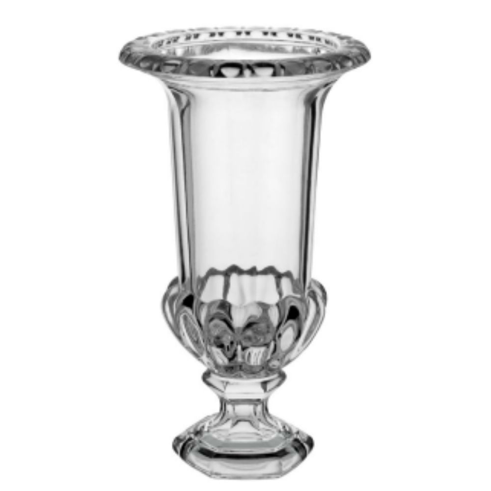 Vaso Proença 38x22x22cm Cristal Eco Transparente