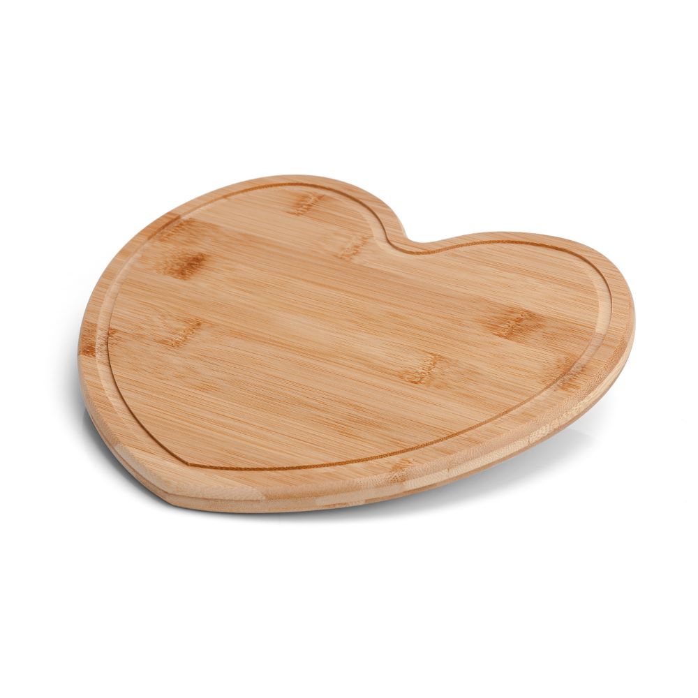 Tábua Em Bambu Com Formato De Coração Welf - 1