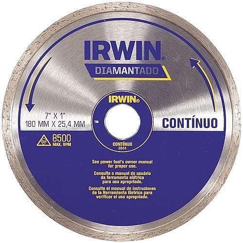 Disco Diamantado Liso Irwin Premium 230Mmx22.22Mm Irwin