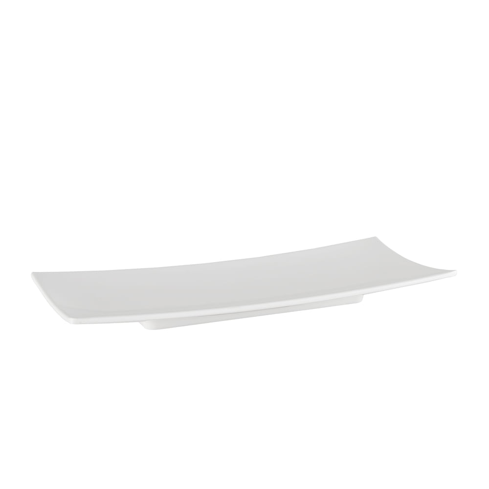 Travessa Sashimi Oriente Branco 36,3x13,5x3,3cm Haus Concept