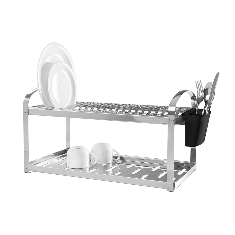 Escorredor 20 Pratos Inox Brinox - 2