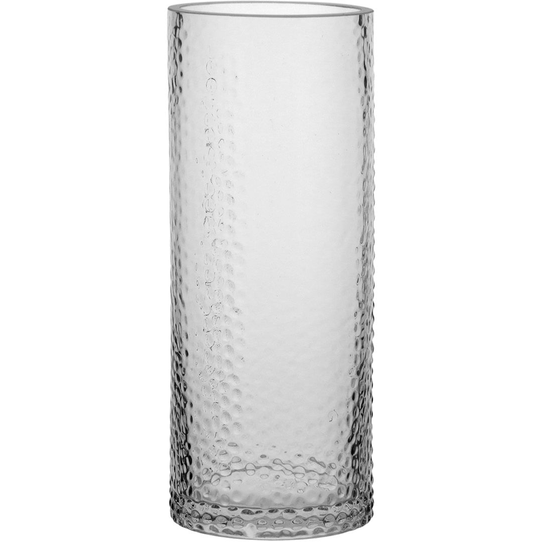 Vaso 25X10X10 cm Vidro Transparente Plain