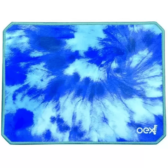 Combo Vibes (Mouse+Mousepad) Oex Kids / Teen Mc200 Azul
