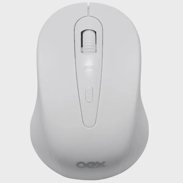 Mouse Stock OEX  Ms408 Branco