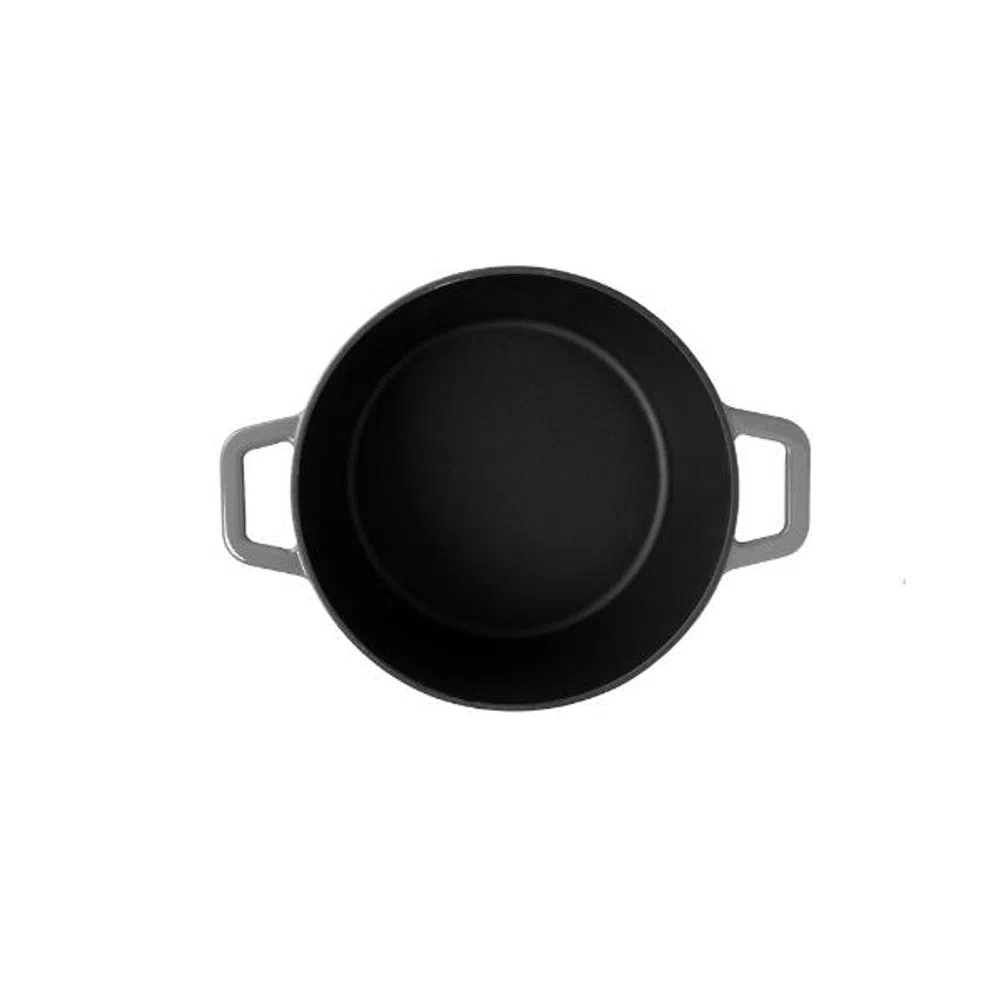 Mini Caçarola com Tampa 0,27L Sauté Cinza Haus Concept - 2