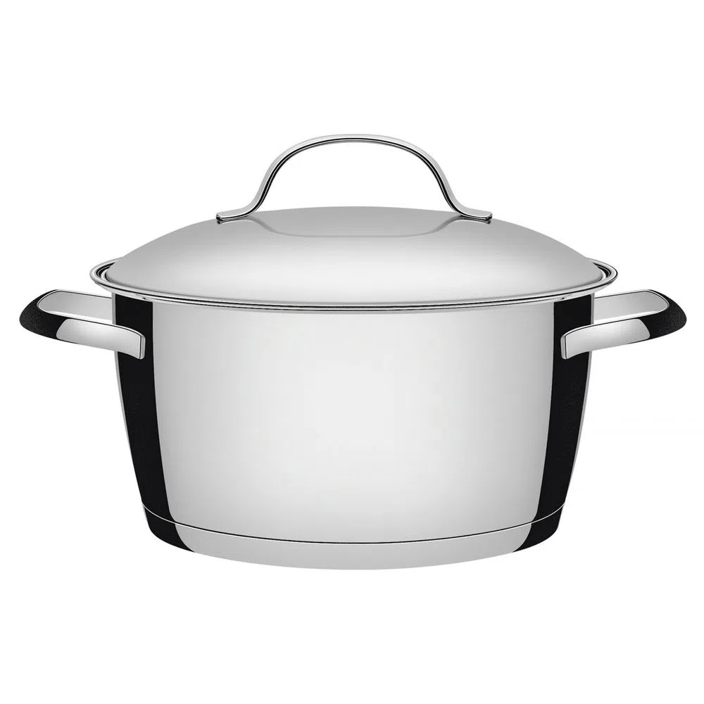 Caçarola Funda Tramontina Allegra Inox Fundo Triplo 20cm 3,1L - 1
