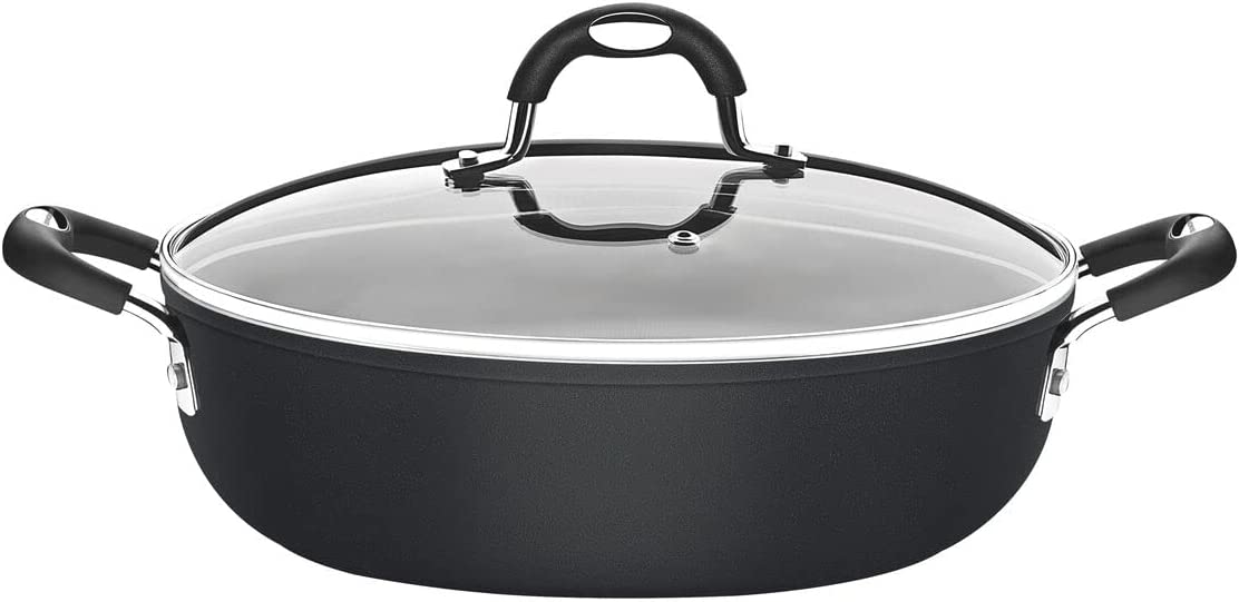 Arrozeira Tramontina Mônaco Antiaderente Preto com Tampa 28 cm 4,2 L - 5