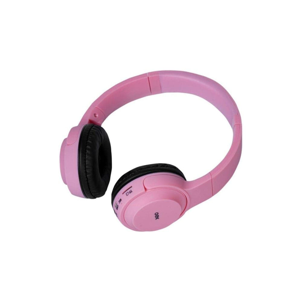 Headset Bluetooth Dobravel Oex Teen Pop Hs314 - Rosa - 1