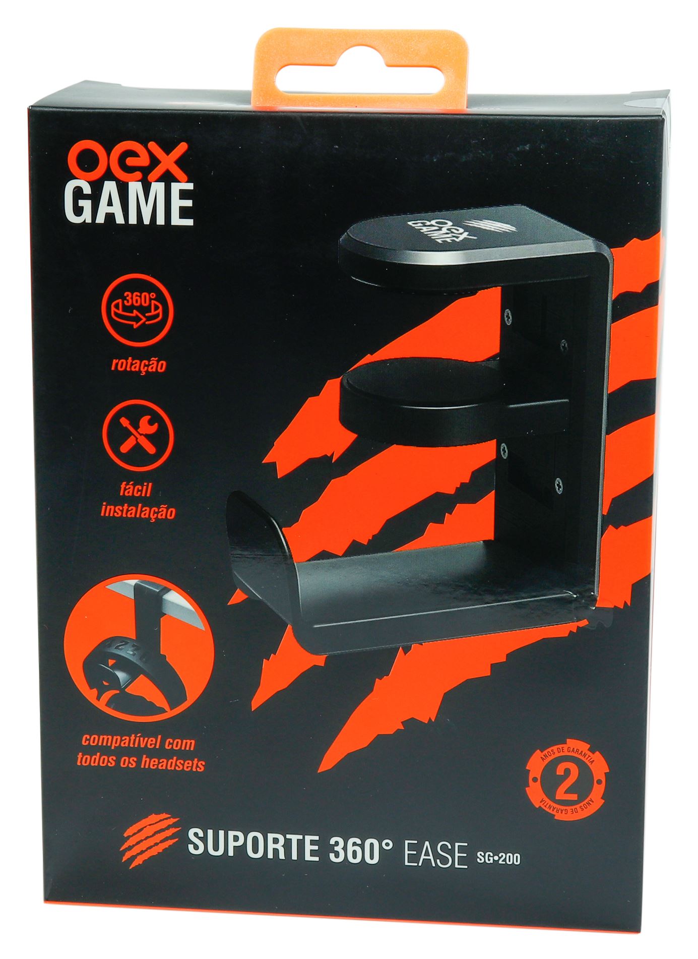 Suporte Para Headset 360 Ease Preto OEX - 4