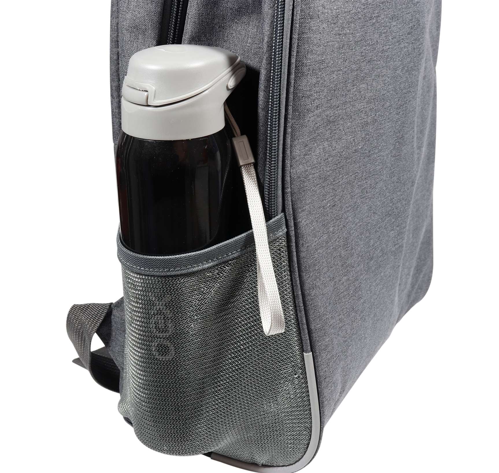Mochila Para Notebook Com Cadeado 15.6 Safety Cinza OEX - 6