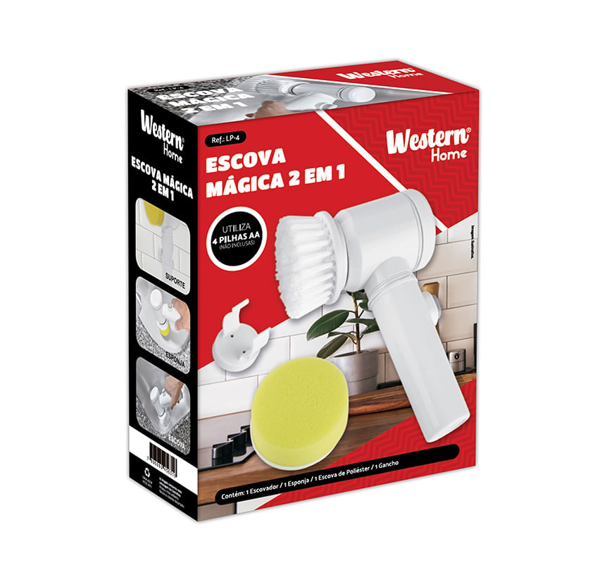 Escova Magica 3 Em 1 - 2