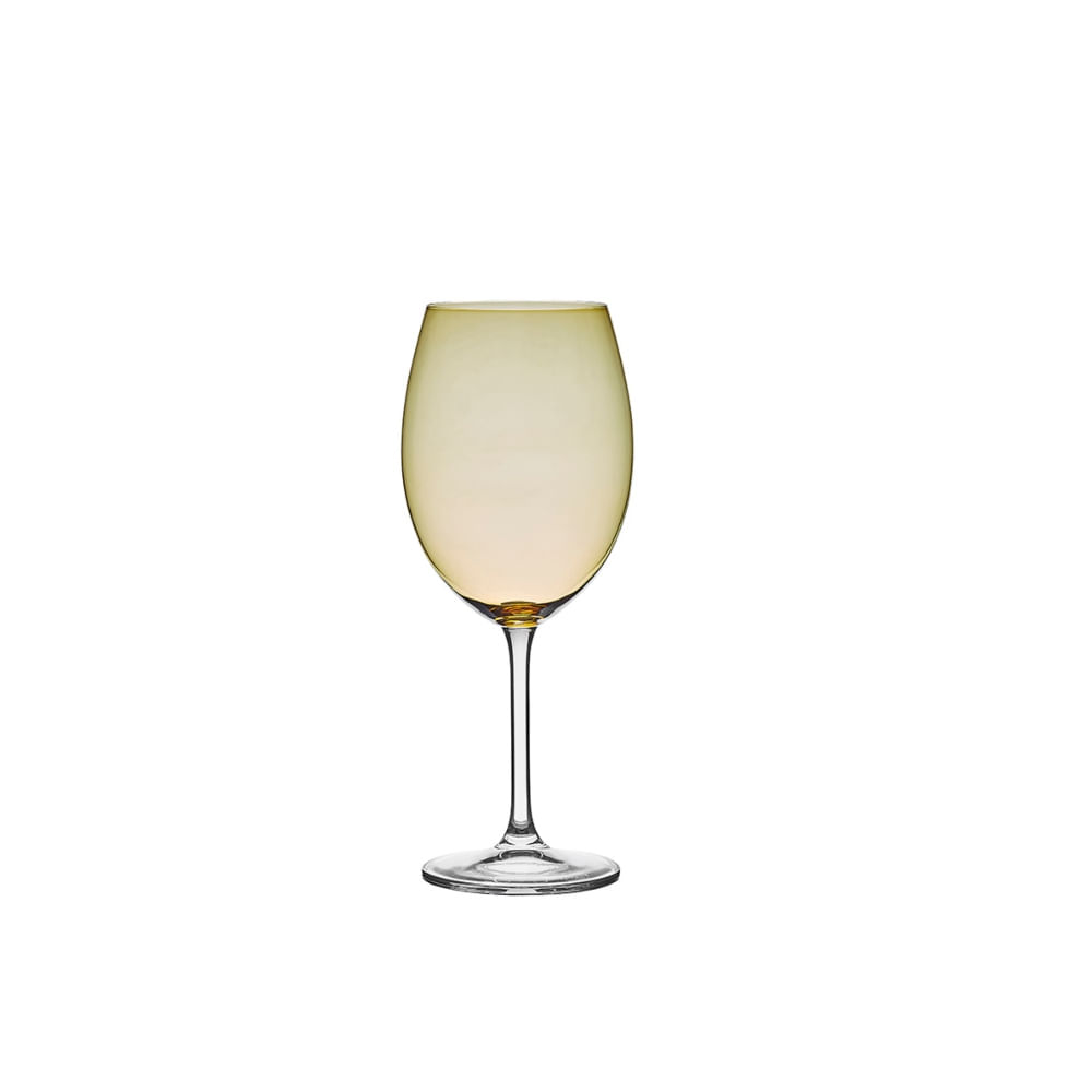 Taça de Cristal para Vinho Bordeaux Gastro Ambar 580 ml 6 Peças Bohemia