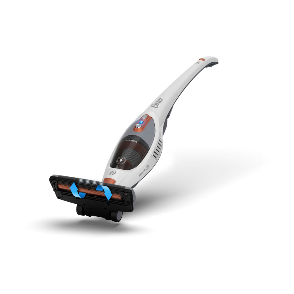 Aspirador Pó Vertical sem Fio White Duo Clean 2 em 1 Bateria Oster - 2