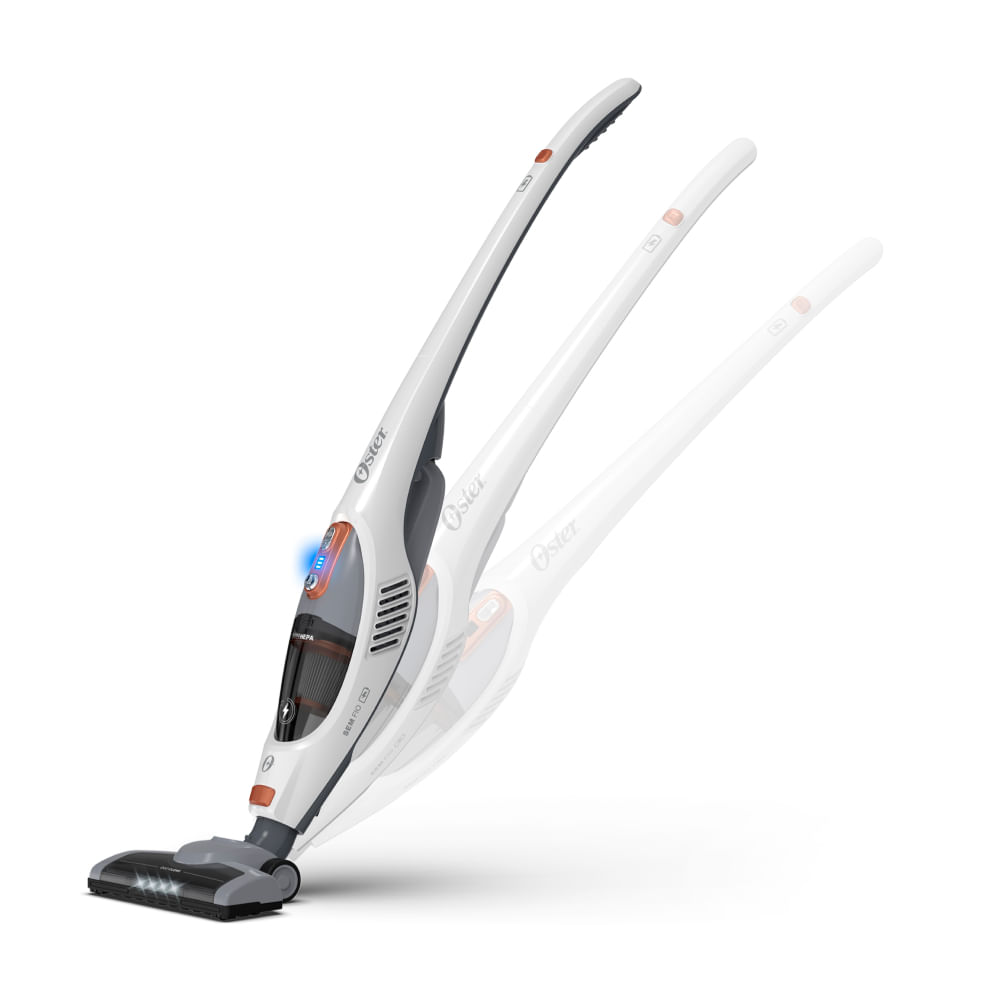 Aspirador Pó Vertical sem Fio White Duo Clean 2 em 1 Bateria Oster - 3