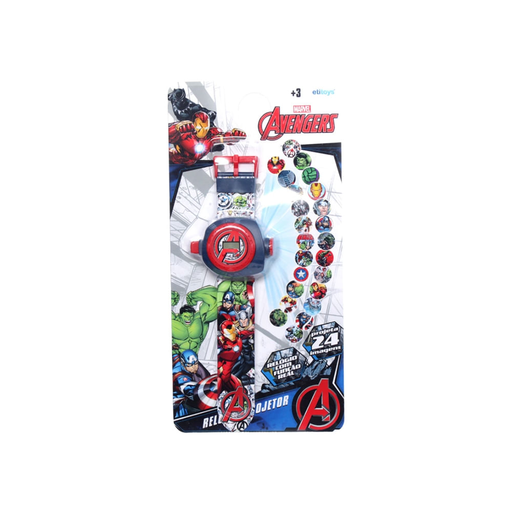 Relógio Projetor Avengers - 1