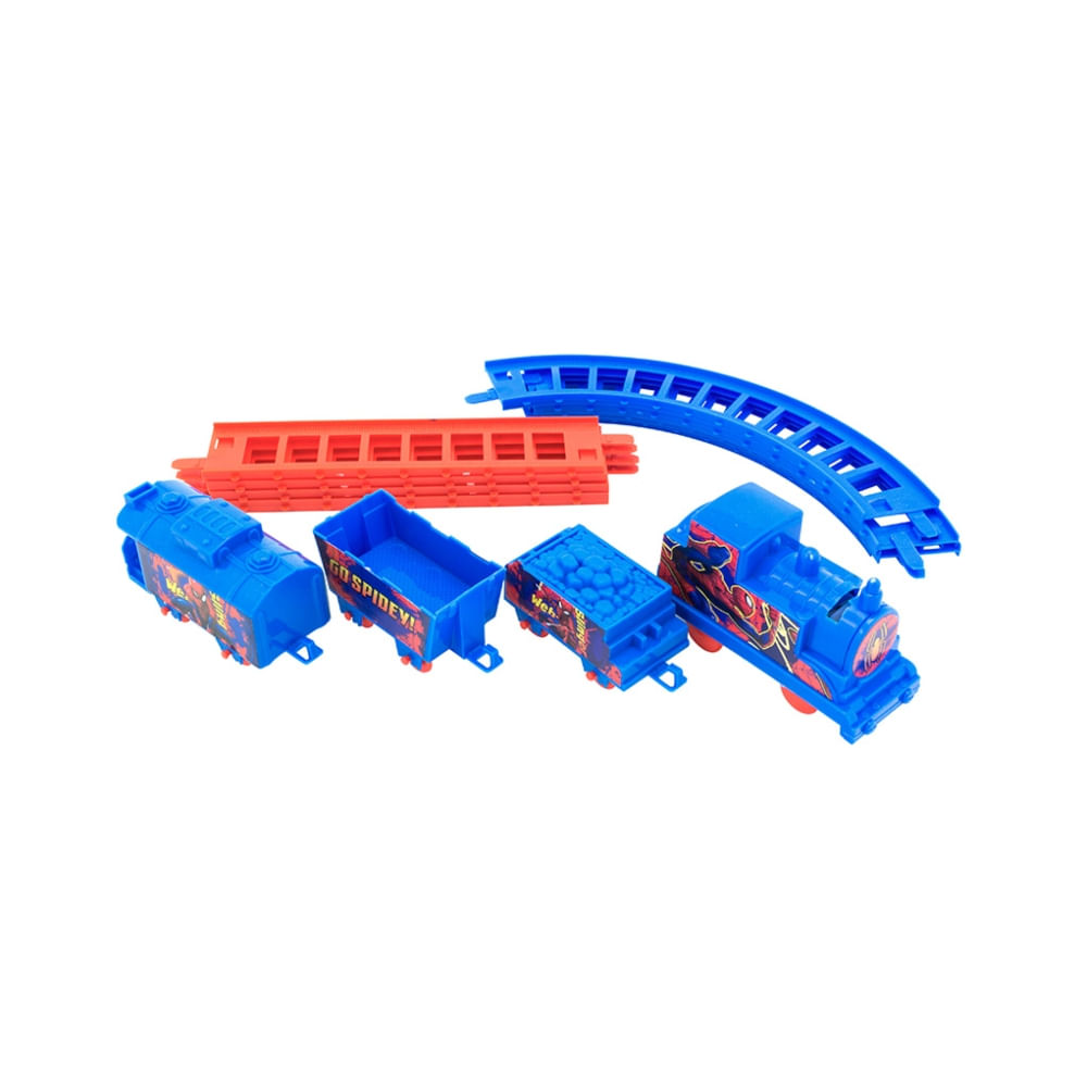 Trenzinho Pista Spiderman - 1