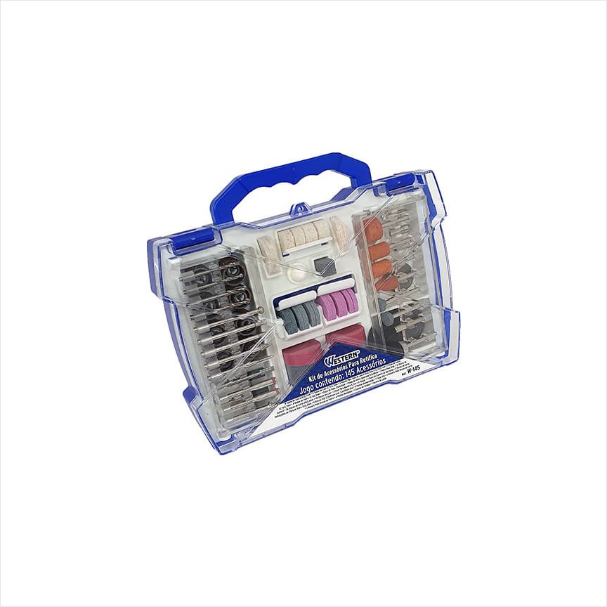 Acessórios Para Retífica 145 Peças Western - 1