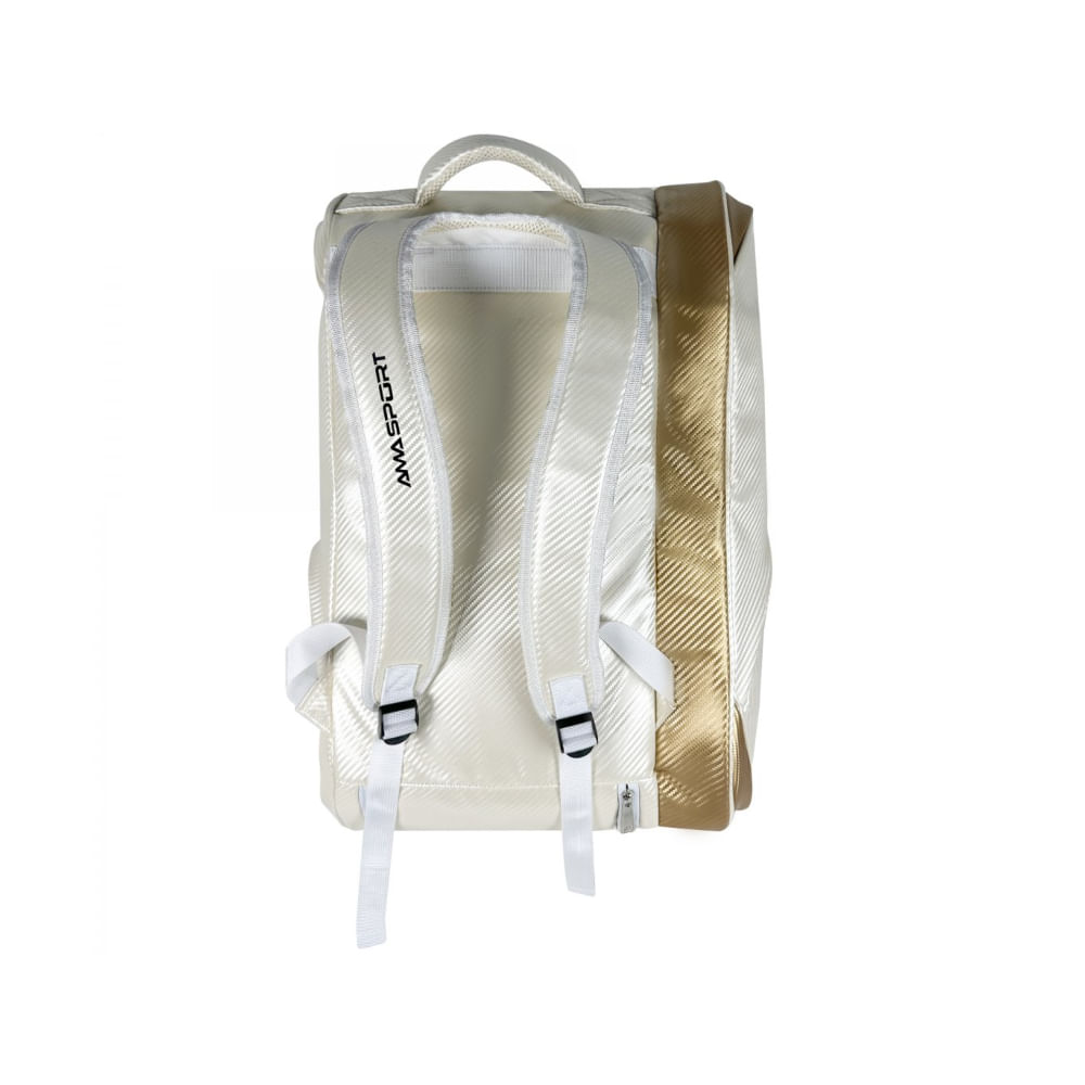 Raqueteira de Beach Tennis Ama Sport Gold Edition Hugo Russo - 3