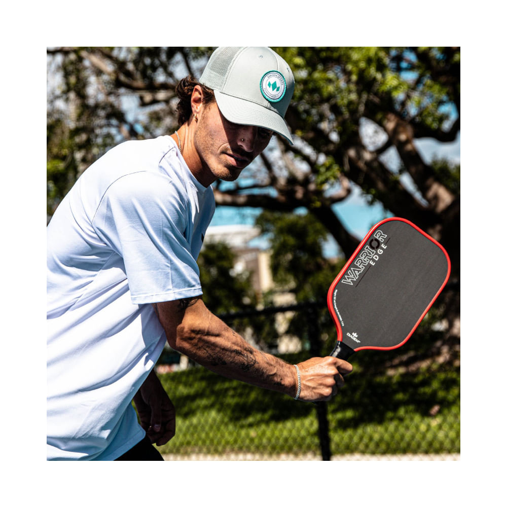 Raquete de Pickleball Diadem Warrior Edge Vermelho - 4