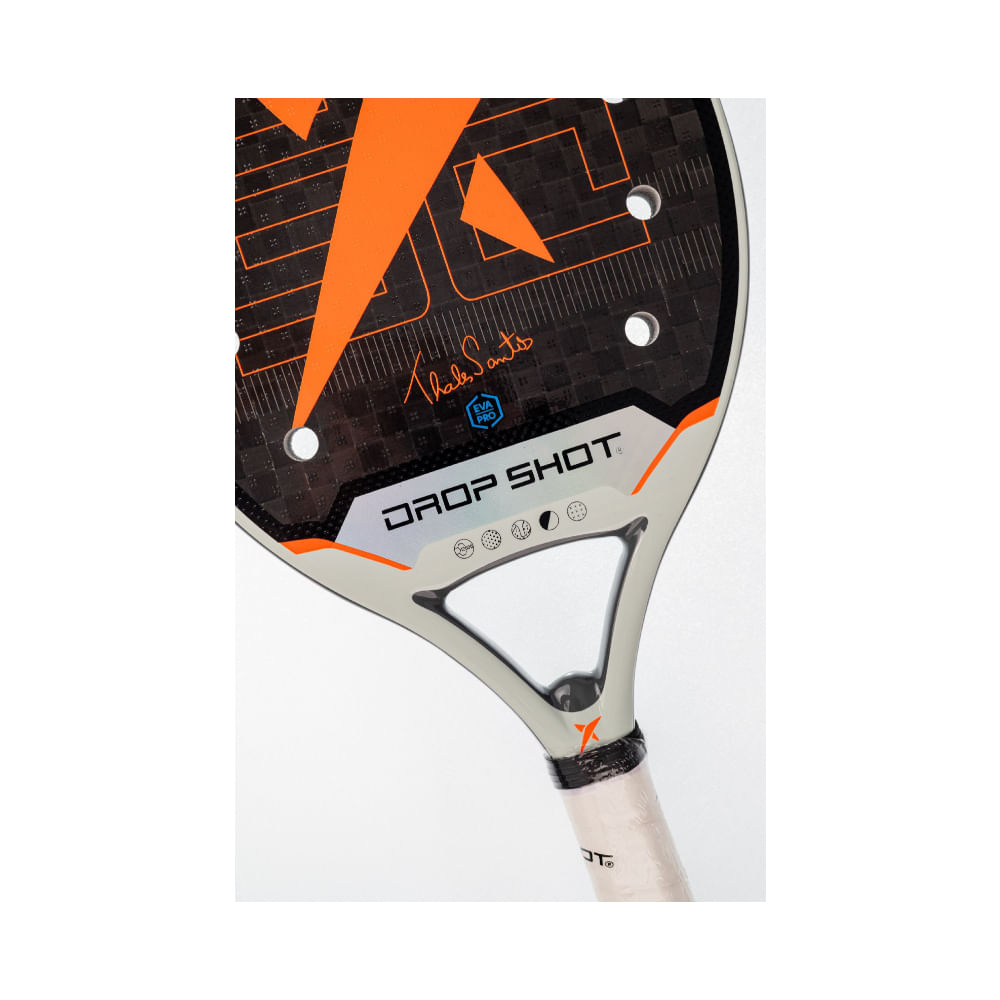 Raquete Beach Tennis Drop Shot Premium 40 BT 12K Thales - 1