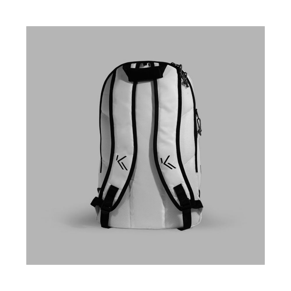 Mochila Raqueteira Beach Tennis Kona Plus Branco/Preto - 2