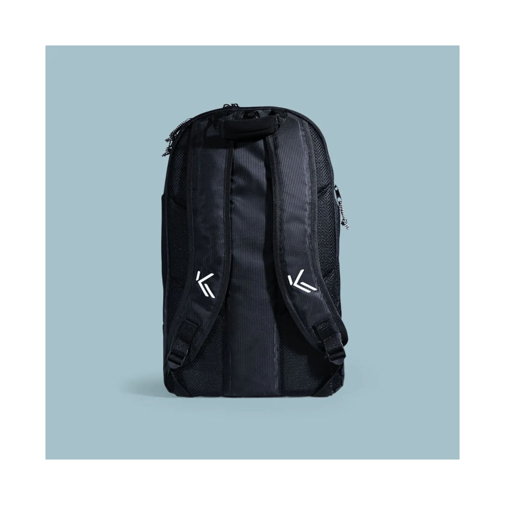 Mochila Raqueteira Beach Tennis Kona Plus Preto/Branco - 2