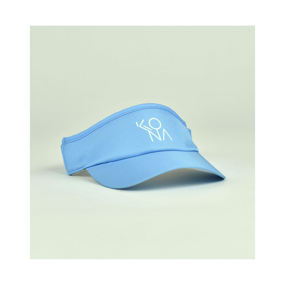 Viseira Beach Tennis Kona Kolors Aquarius Azul - Proteção UV - 1
