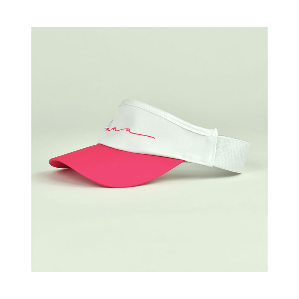 Viseira Beach Tennis Kona Kolors Branca - Proteção UV - 2