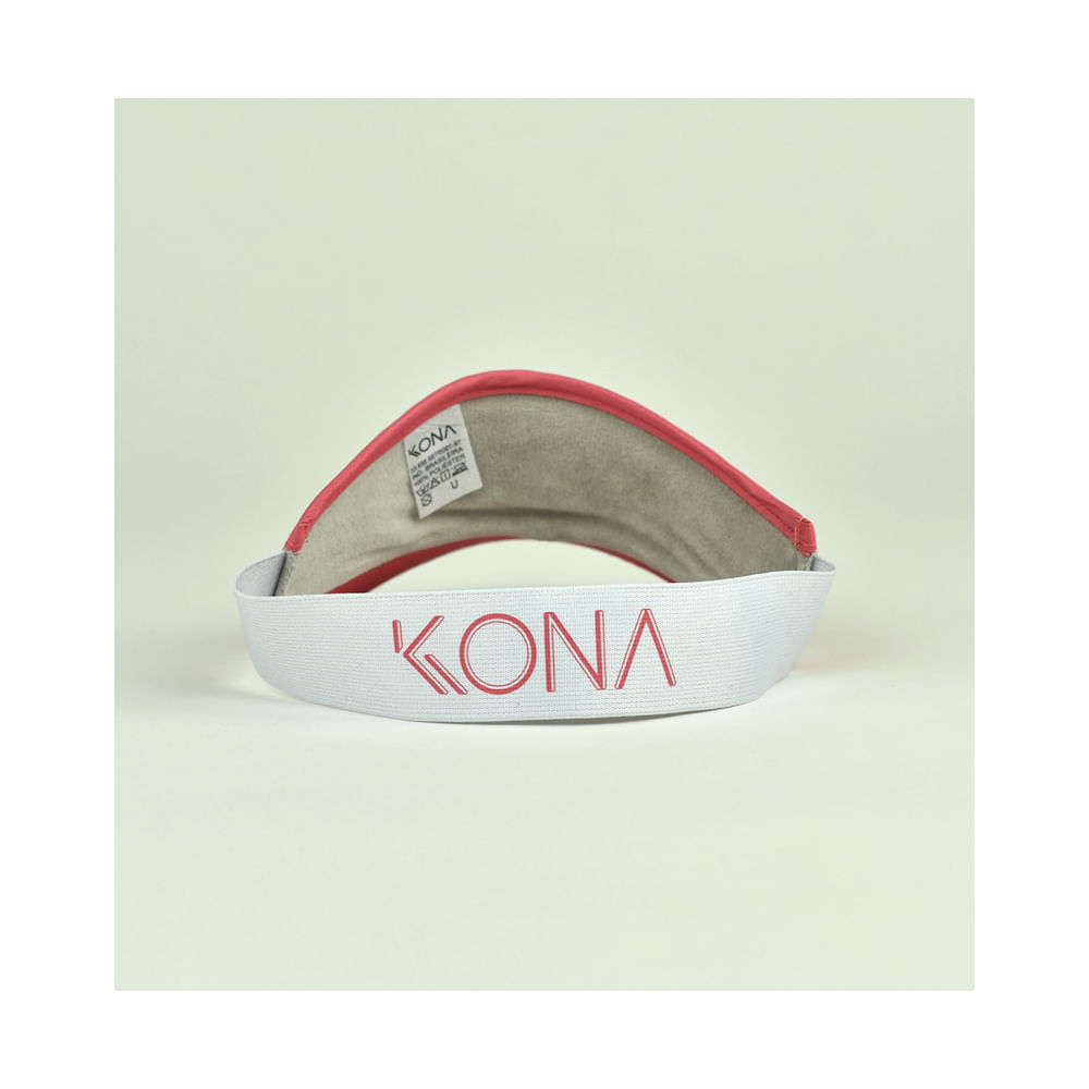 Viseira Beach Tennis Kona Kolors Sandia - Proteção UV - 3